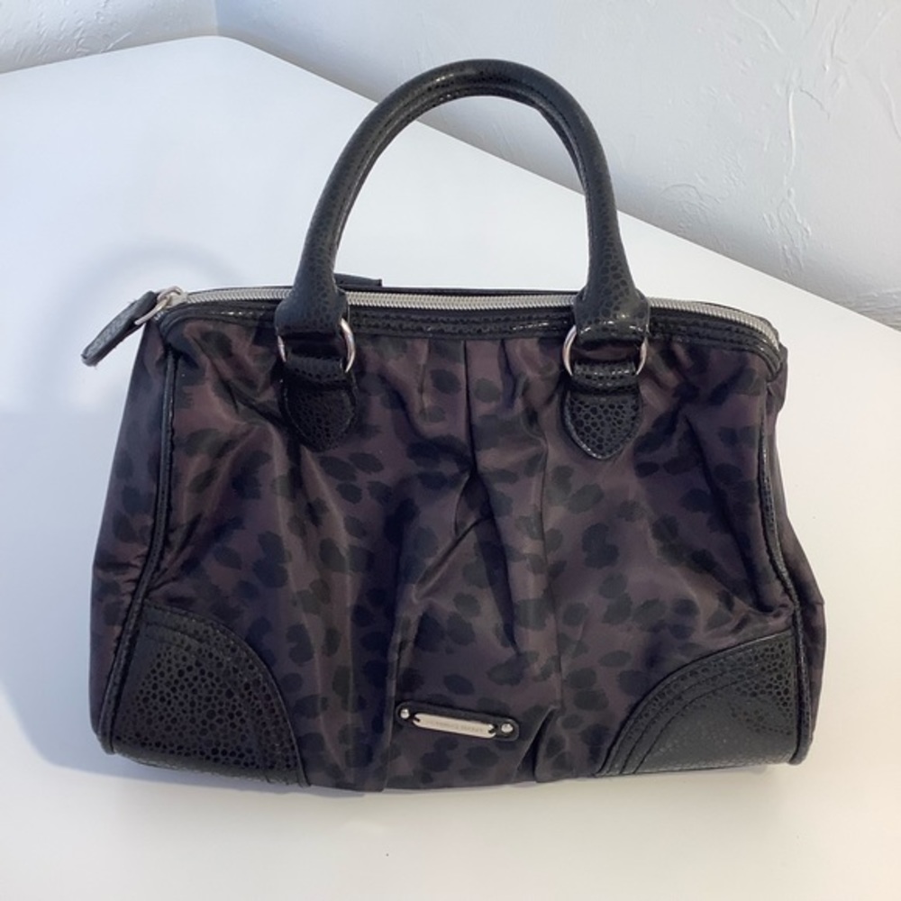 Victoria’s Secret animal print vegan satchel purse
